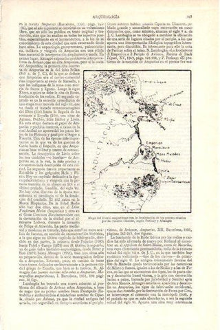 LAMINA V26433: Mapa del litoral ampuritano segun Perica y Almagro