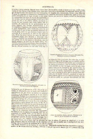 LAMINA V26431: Huevos de avestruz decorados, dibujos