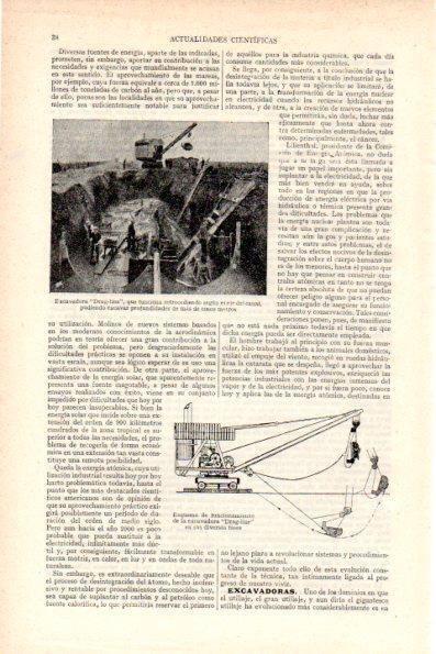 LAMINA V26420: Excavadora Drag-Line