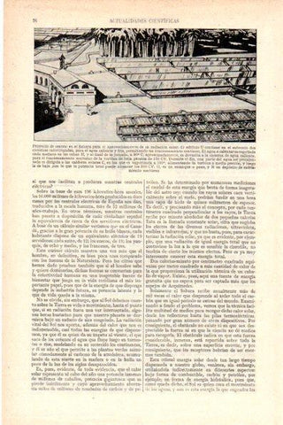 LAMINA V26419: Proyecto de central en el Sahara