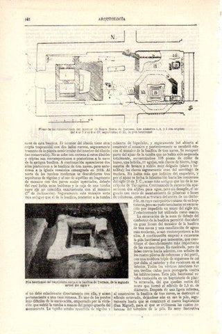 LAMINA V26437: Pila bautismal del siglo V