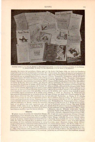LAMINA V26464: Revistas varias