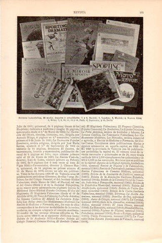 LAMINA V26462: Revistas humoristicas, de modas y actualidades