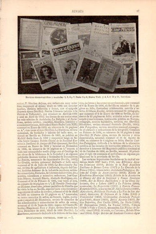 LAMINA V26460: Revistas cinematograficas y musicales