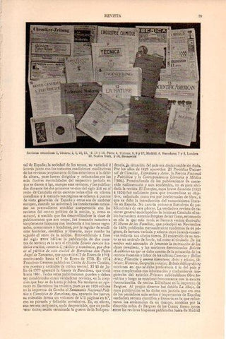 LAMINA V26456: Revistas cientificas