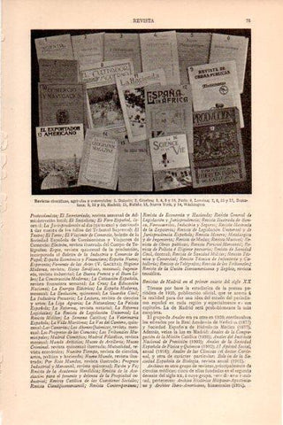 LAMINA V26455: Revistas cientificas, agricolas y comerciales