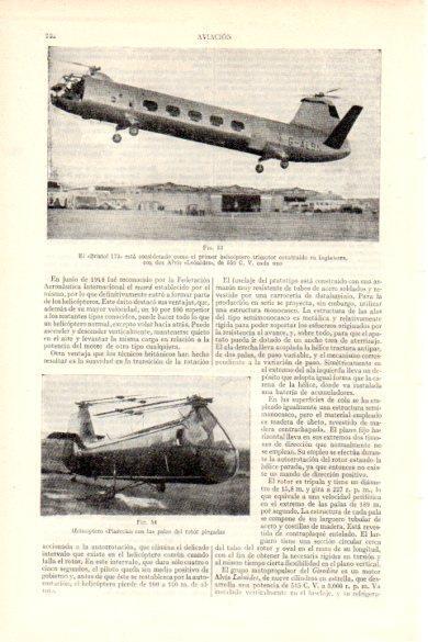 LAMINA V26450: Helicoptero Bristol 173