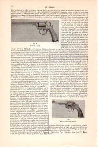 LAMINA V26469: Revolver Adams y revolver Smith y Wesson