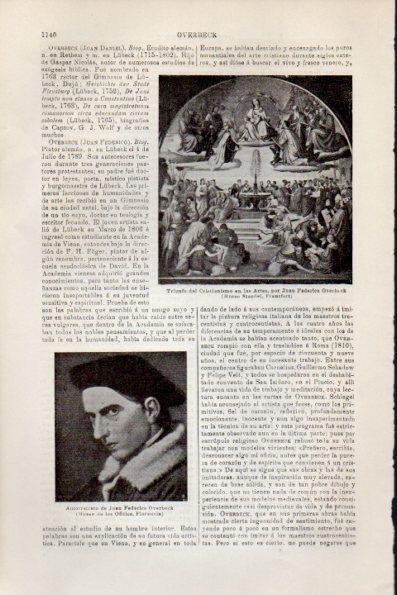 LAMINA V26356: Autorretrato de J. Federico Overbeck