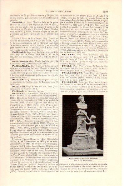 LAMINA V26401: Monumento de Eduardo Palleron por L. B. Bernstamm