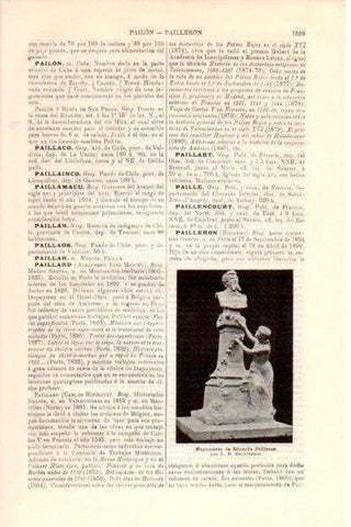LAMINA V26401: Monumento de Eduardo Palleron por L. B. Bernstamm