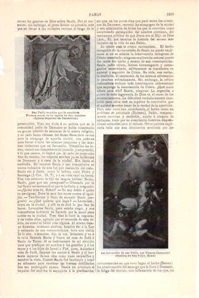 LAMINA V26375: La conversion de san Pablo por V. Camuccini
