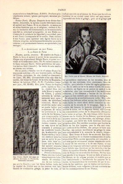 LAMINA V26374: San Pablo por el Greco