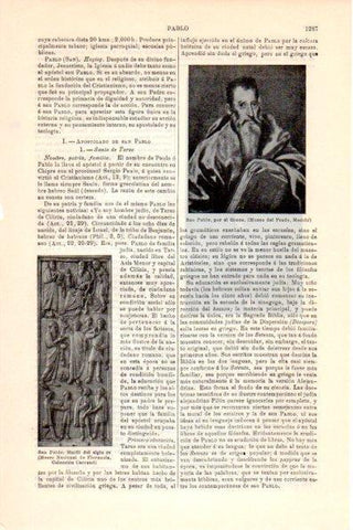 LAMINA V26374: San Pablo por el Greco