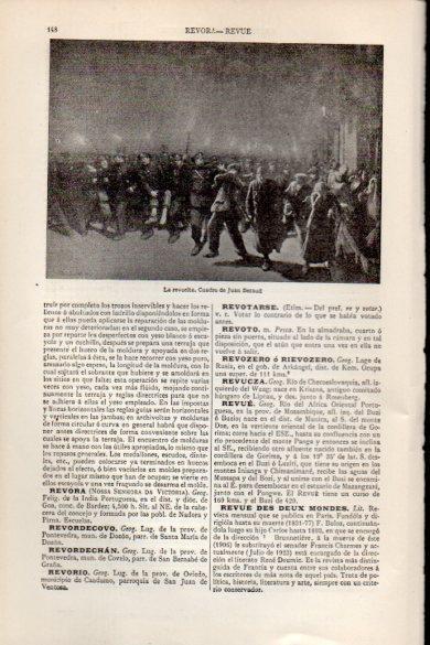 LAMINA V26470: La revuelta por Juan Beraud