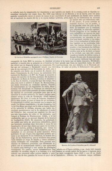LAMINA V26545: Estatua del Cardenal Richelieu por H. Allouard