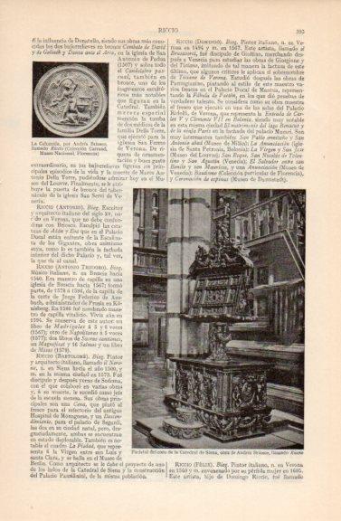 LAMINA V26542: Facistol del coro de la Catedral de Siena