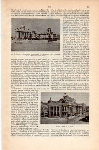 LAMINA V26590: El teatro de Rio de Janeiro