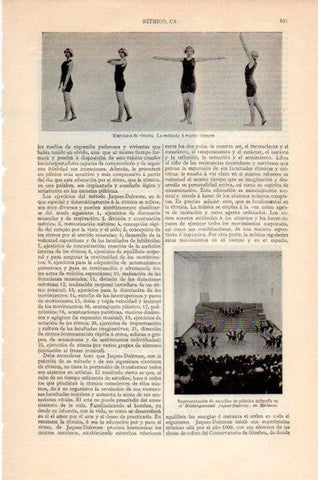 LAMINA V26584: Ejercicios de ritmica