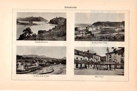 LAMINA V26501: Vistas de Ribadesella