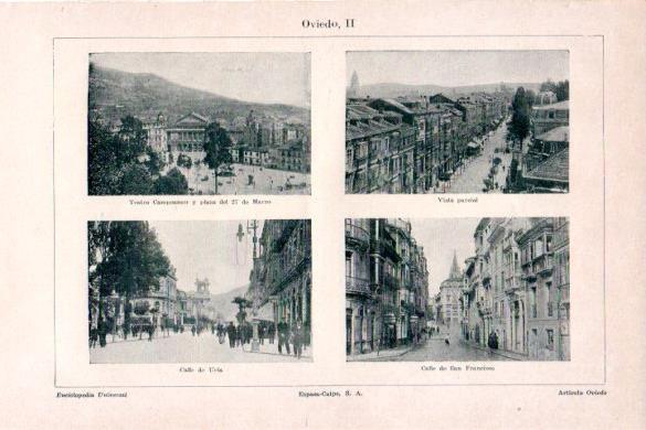 LAMINA V26495: Vistas de Oviedo