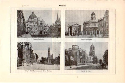 LAMINA V26493: Vistas de Oxford