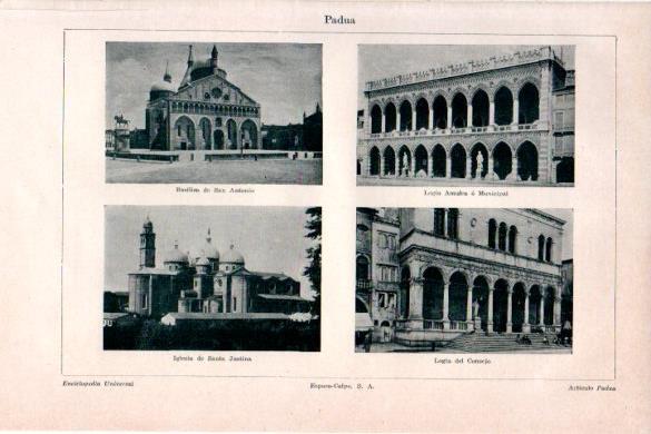 LAMINA V26488: Monumentos de Padua