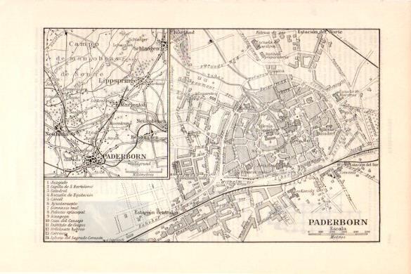 LAMINA V26487: Plano de Paderborn