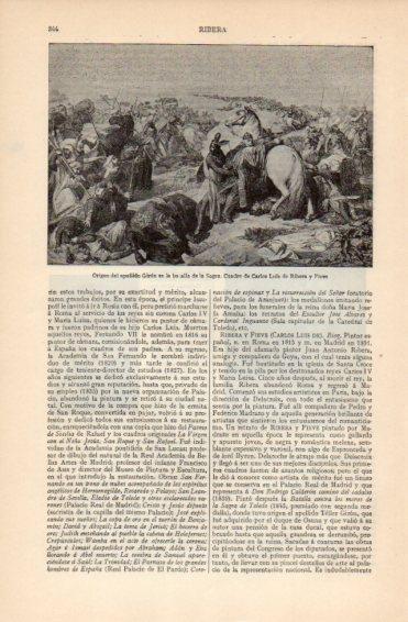 LAMINA V26532: Origen del apellido giro en la batalla de la Sagra por C. Luis de Ribera y Fieve