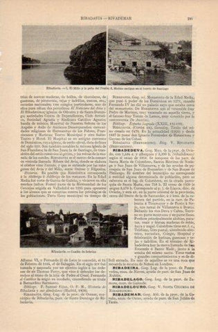 LAMINA V26521: El Miño y molino en Ribadavia