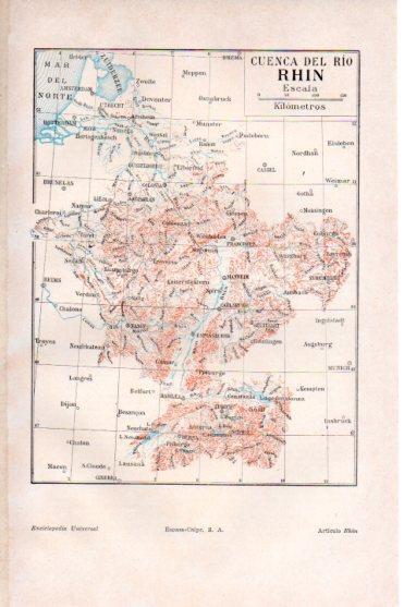 LAMINA V26513: Mapa de la cuenca del Rhin