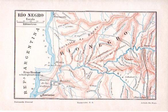 LAMINA V26506: Mapa del rio Negro