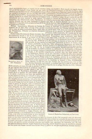 LAMINA V26866: Entrada Robespierre