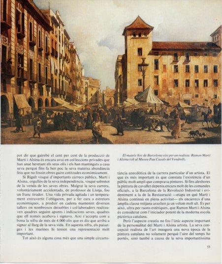 LAMINA V27116: La Plaça de Sant Sebastia poer Ramon Marti
