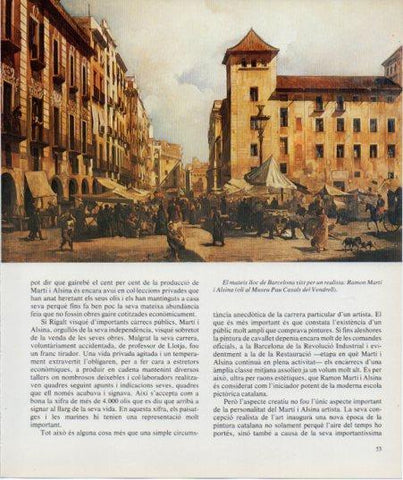 LAMINA V27116: La Plaça de Sant Sebastia poer Ramon Marti