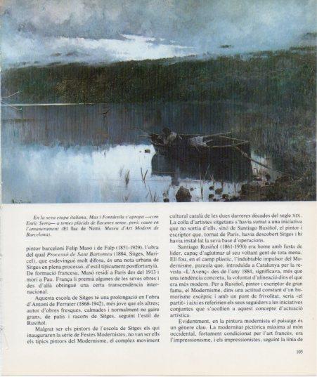 LAMINA V27139: El llac de Nemi per Mas i Fontdevila
