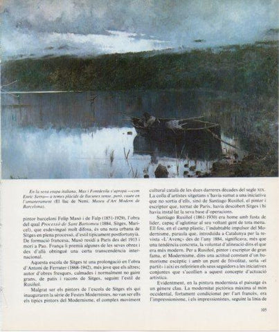 LAMINA V27139: El llac de Nemi per Mas i Fontdevila