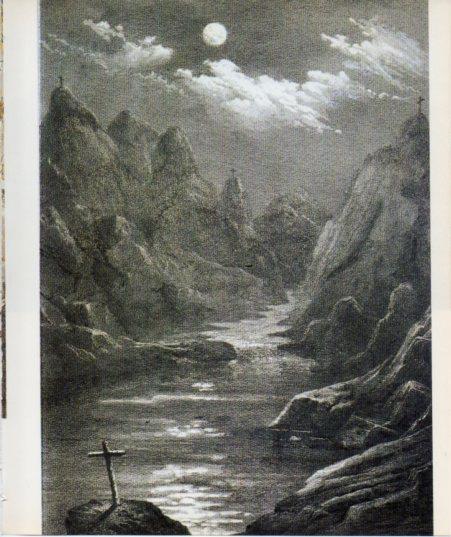 LAMINA V27105: El Gorg Negre del Montseny per Francesc Xavier Parcerisa