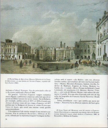 LAMINA V27104: El Pla de Palau de Barcelona per Nicolas Chapuy