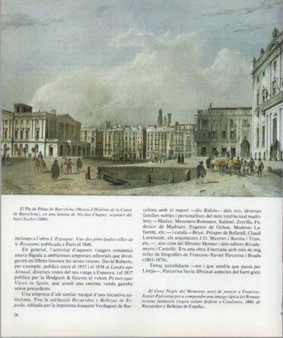 LAMINA V27104: El Pla de Palau de Barcelona per Nicolas Chapuy