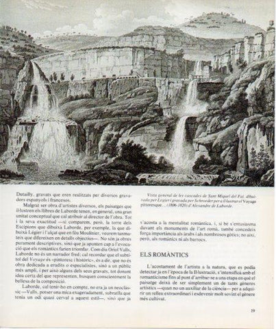 LAMINA V27101: Les cascades de Sant Miquel del Fai per Legier