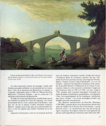LAMINA V27099: El pont de Martorell per Maria-Ramon Sanxes