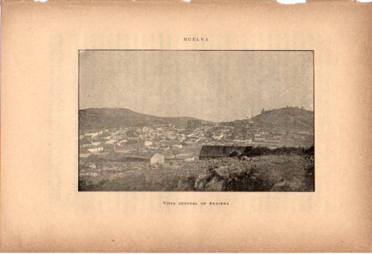 LAMINA V27092: Huelva. Vista general de Aracena