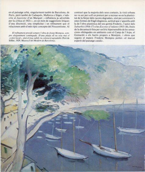 LAMINA V27229: Port de Soller per Josep Mompou