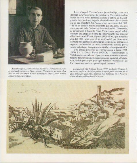 LAMINA V27216: Vila Vella de Tossa per Xavier Nogues