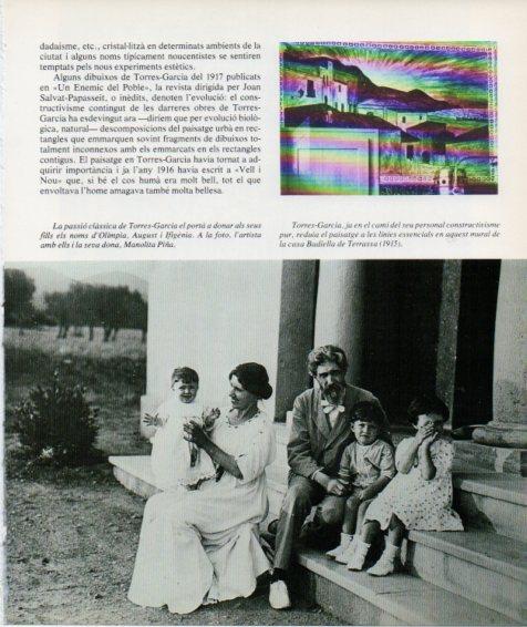 LAMINA V27215: Torres Garcia i familia