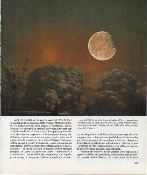 LAMINA V27245: Driades per Antoni Tapies