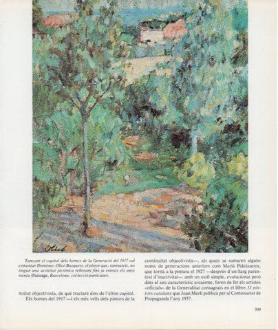 LAMINA V27239: Paisatge per Domenec Olive Busquets