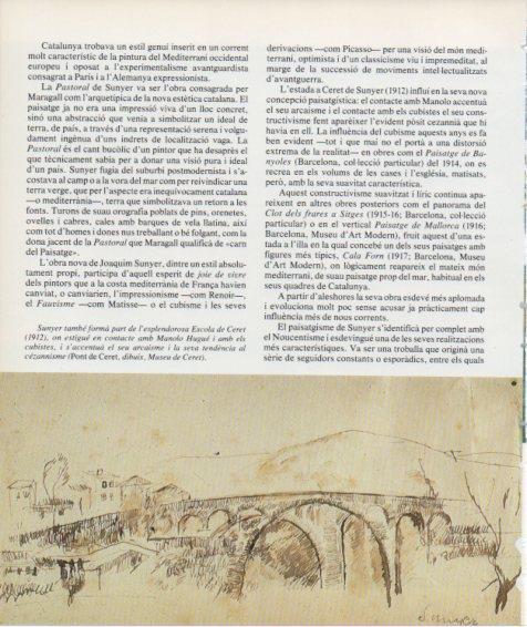 LAMINA V27210: Pont de Ceret per Joaquim Sunyer