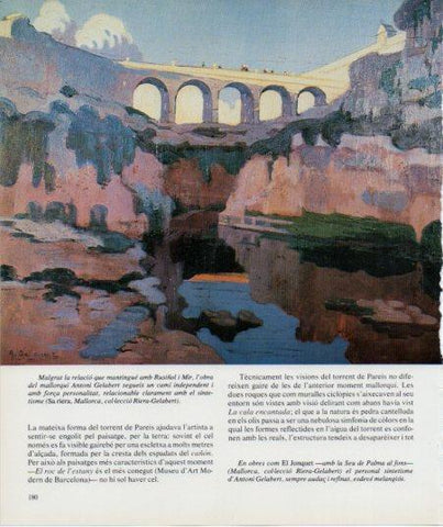 LAMINA V27176: Pont de la Riera per Antoni Gelabert